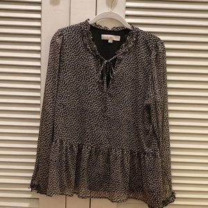 Loft long sleeve top
